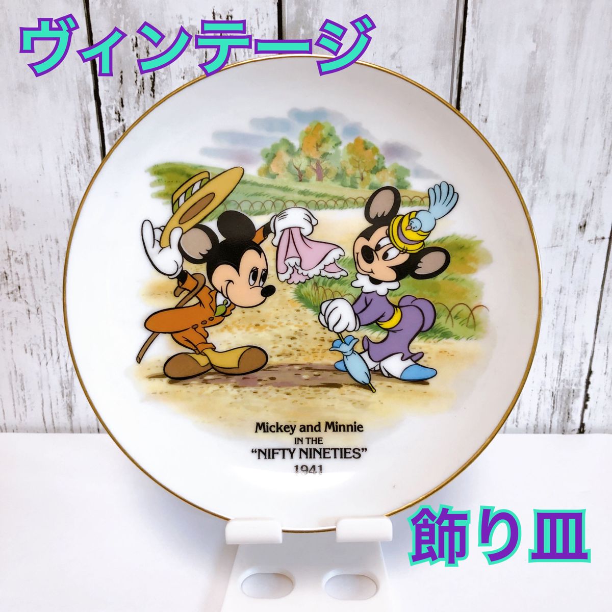 ディズニー ミッキー ミニー 陶器 飾り エンジェル - その他 ディズニー ミッキー ミニー 陶器 飾り エンジェル - その他