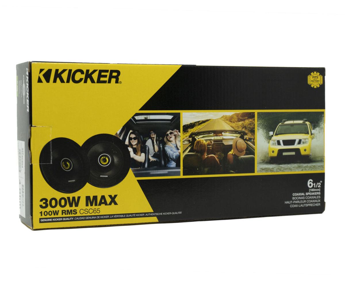 ■USA Audio■キッカー Kicker CSシリーズ薄型 CSC654 (46CSC654) 16cm (6.5インチ) Max.300W●保証付●税込_画像8