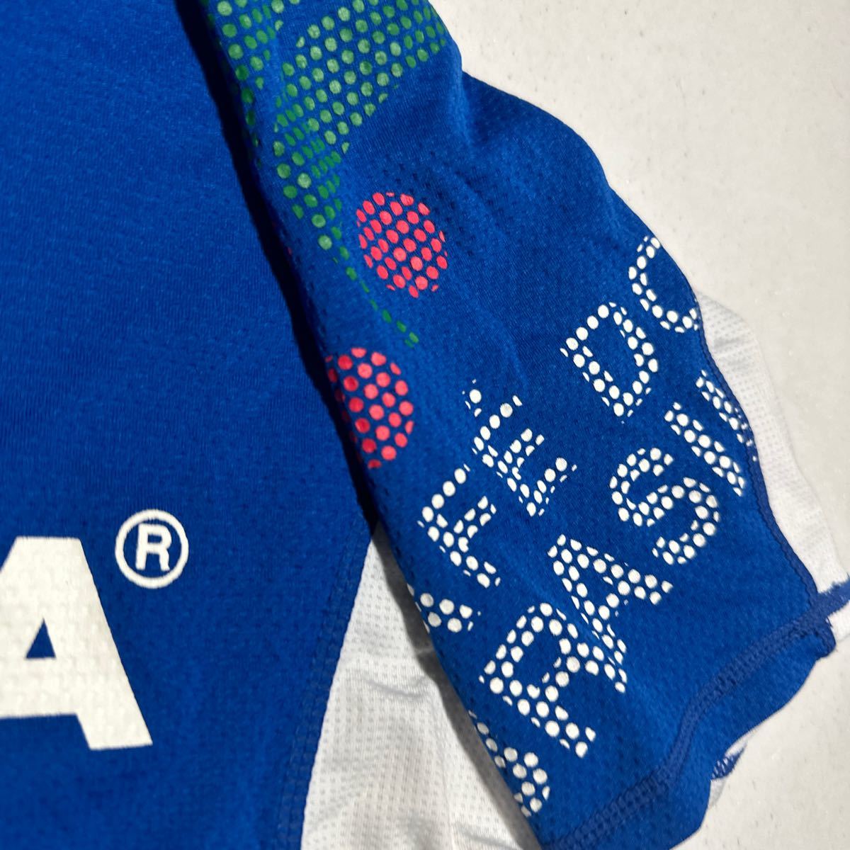 アスレタ ATHLETA 青 ブルー フットサル サッカー プラクティスシャツ ジュニア 子供用 160cmの画像7