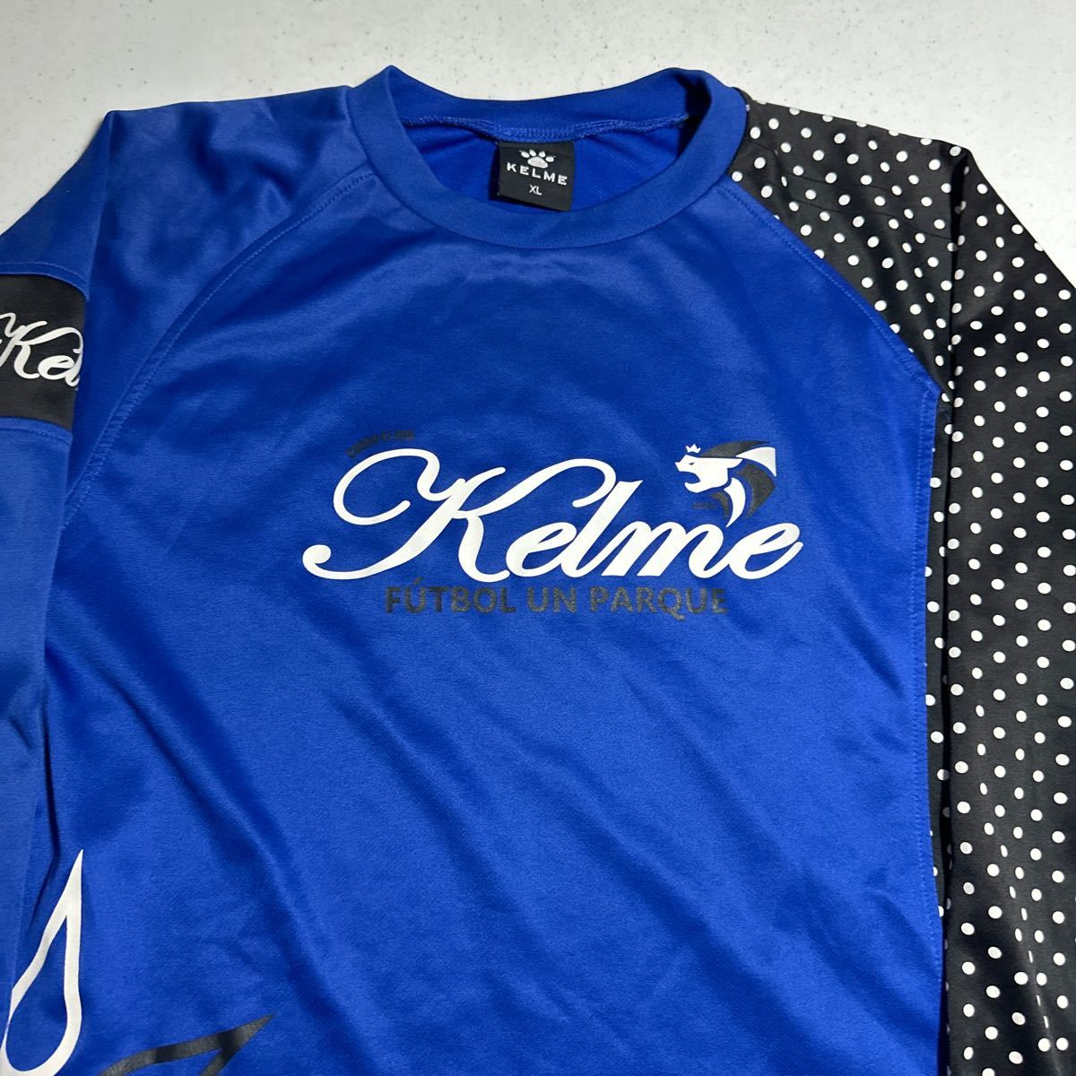 ケレメ kelme ケルメ フットサル サッカー 長袖プラクティスシャツ XLサイズ_画像2