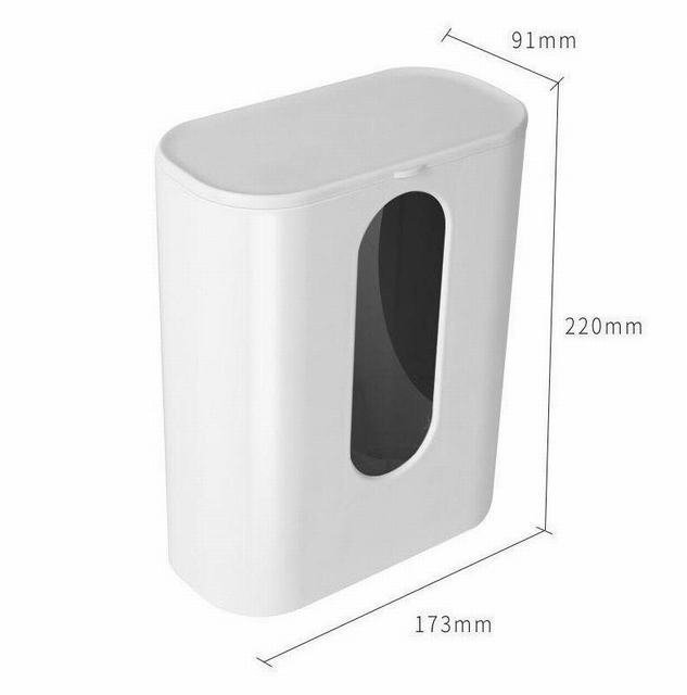  cup dispenser body water server installation possible wall hanging paper glass long holder cover attaching glass stand 80 piece white 