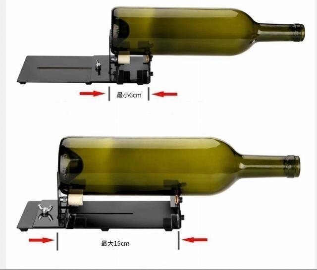 ガラスボトルカッター　四角瓶使用可能 ガラスカッター DIY ボトル切断機　瓶カット　花瓶作り 空き瓶カット　工具_画像4