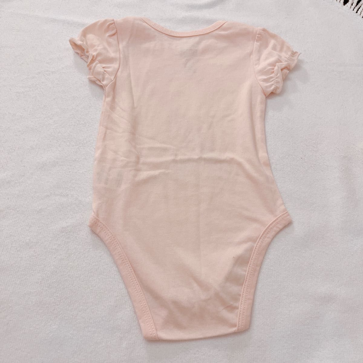 Disney Baby ハピンズ　プーさん　ティガー　半袖 ロンパース　フード付き　上着　24M 85〜90 未使用品　 ベビー服