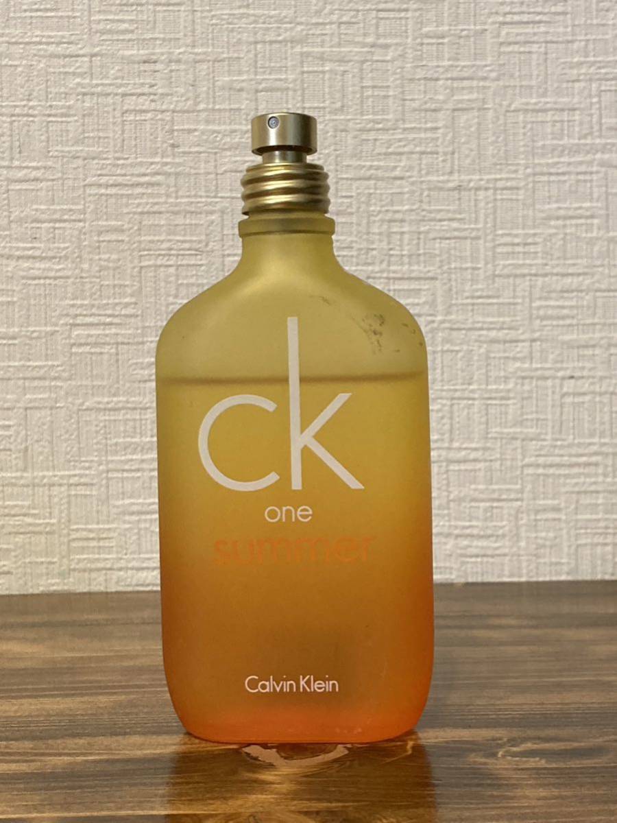 I3K350◆ カルバン・クライン Calvin Klein シーケー ワン サマー CK one summer オードトワレ EDT 香水 100ml_画像2