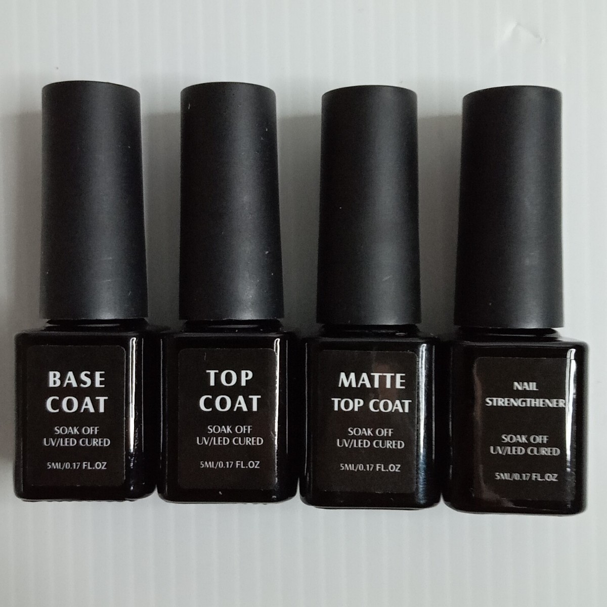 【新品・未使用】TOMICCA　BASE COAT 1個　TOP COAT 1個　MATTE TOP COAT 1個　STRENGTHENER 1個　GEL POLISH 各色20個　合計24個セット_画像3