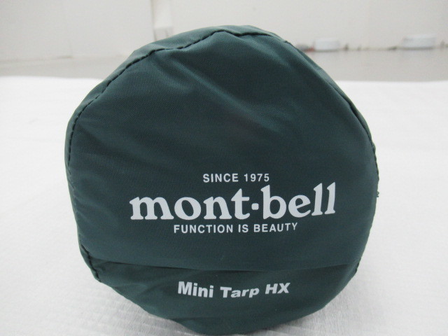 未使用 mont-bell モンベル ミニタープHX ポール2本セット アウトドア キャンプ テント/タープ 033258008_画像4