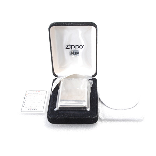 ジッポ ジッポー ZIPPO スターリングシルバー SV925 オイル ライター アーマーケース 2006 鏡面 未使用品(14097)