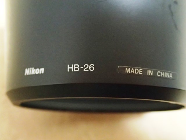 [ Nikon 純正 レンズフード HB-26 ]_画像5