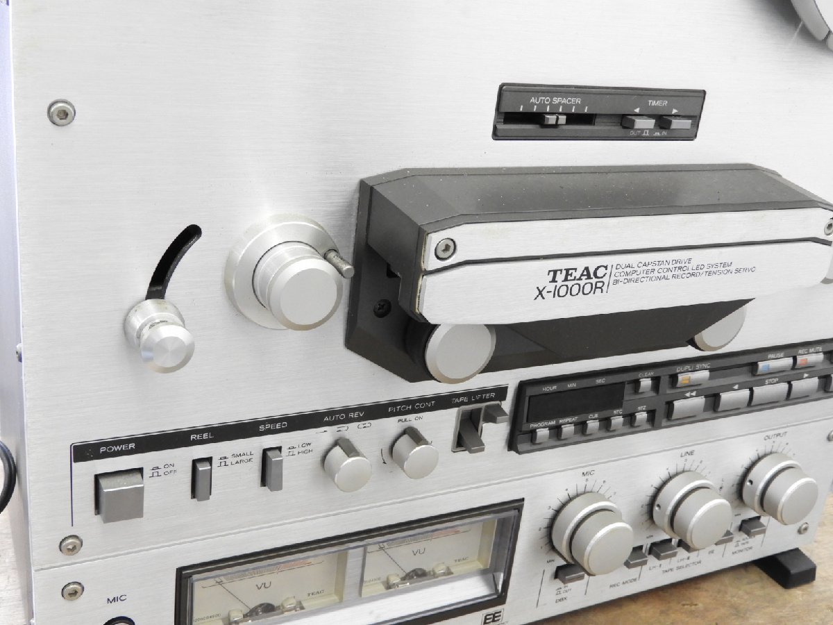 ☆ TEAC ティアック X-1000R オープンリールデッキ ☆現状品☆_画像6