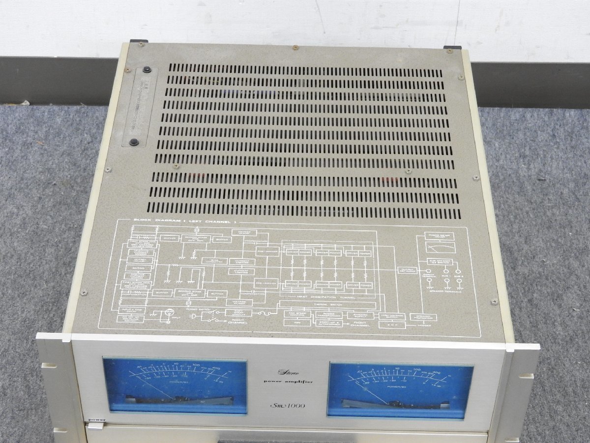 ☆ marantz マランツ SM1000 パワーアンプ ☆ジャンク☆ ☆ marantz マランツ SM1000 パワーアンプ ☆ジャンク☆