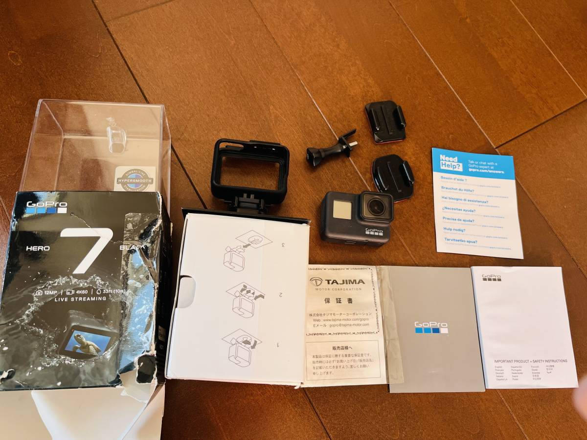 GoPro HERO7 ブラック ジャンク 展示品(デジタルビデオカメラ)｜売買
