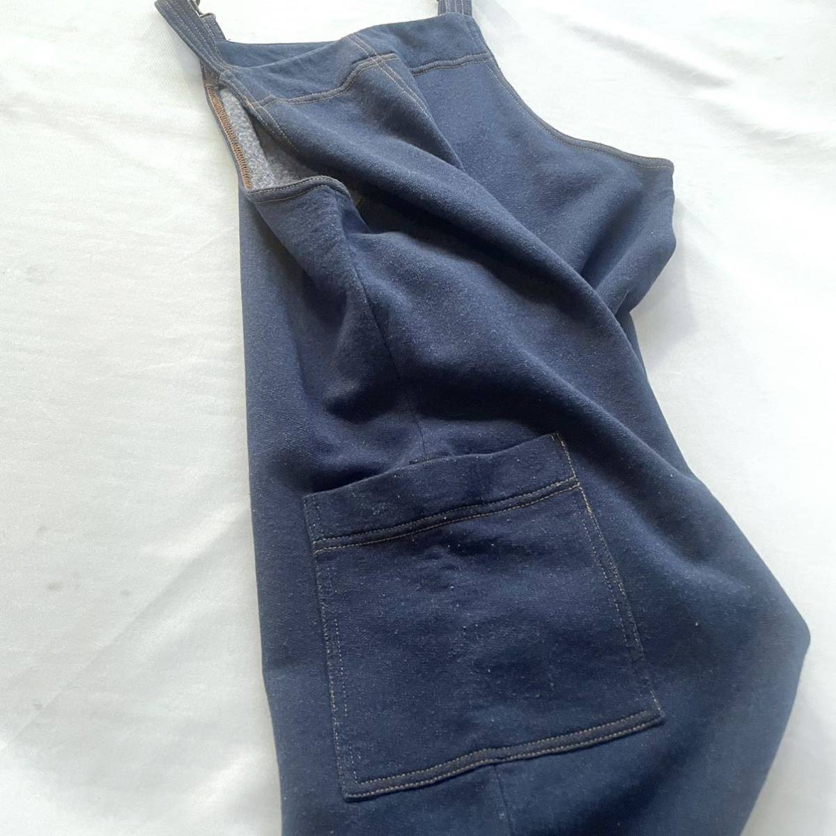 Made in USA America made Denim manner sweat overall One-piece vintage