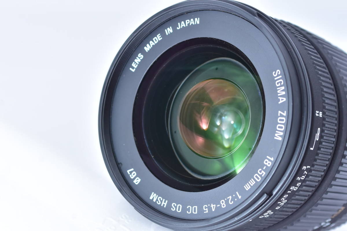 ★新品同様★SIGMA シグマ 18-50mm F2.8-4.5 DC OS HSM PENTAX ペンタックス用★美光学系！★専門店 動作確認済み★新品をお探しの方にぜひの画像5