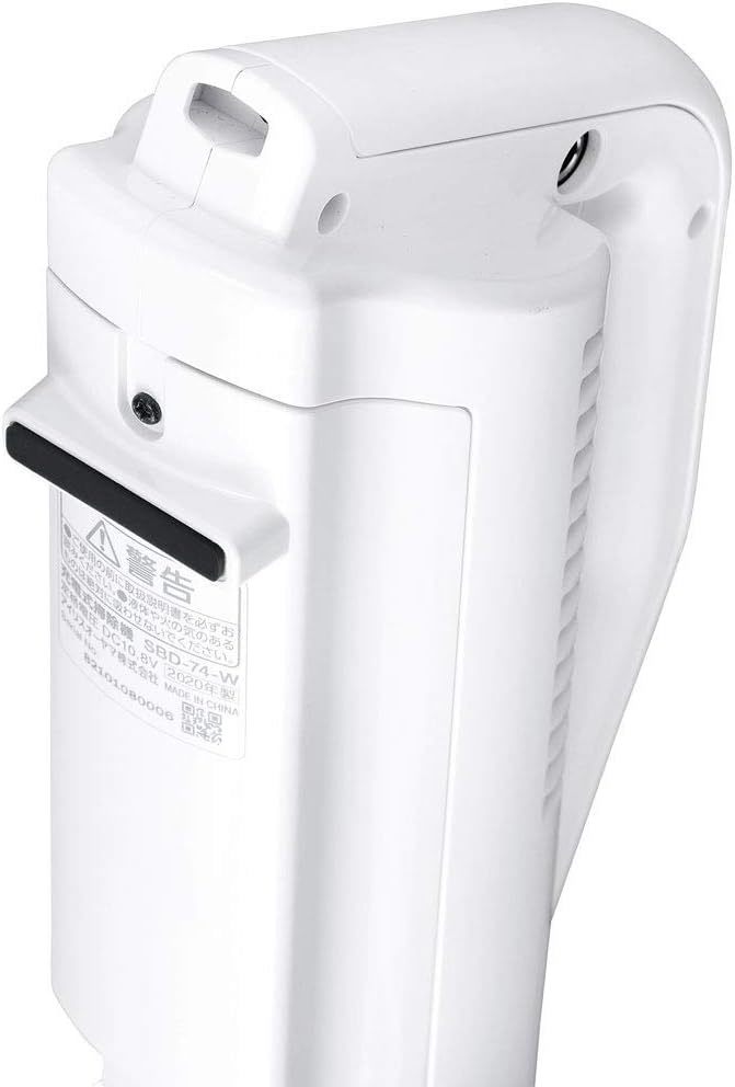 新品 送料無料 メーカー保証有 アイリスオーヤマ 掃除機 コードレス 紙パック スティッククリーナー ほこりセンサー SBD-74-W ホワイト _画像9