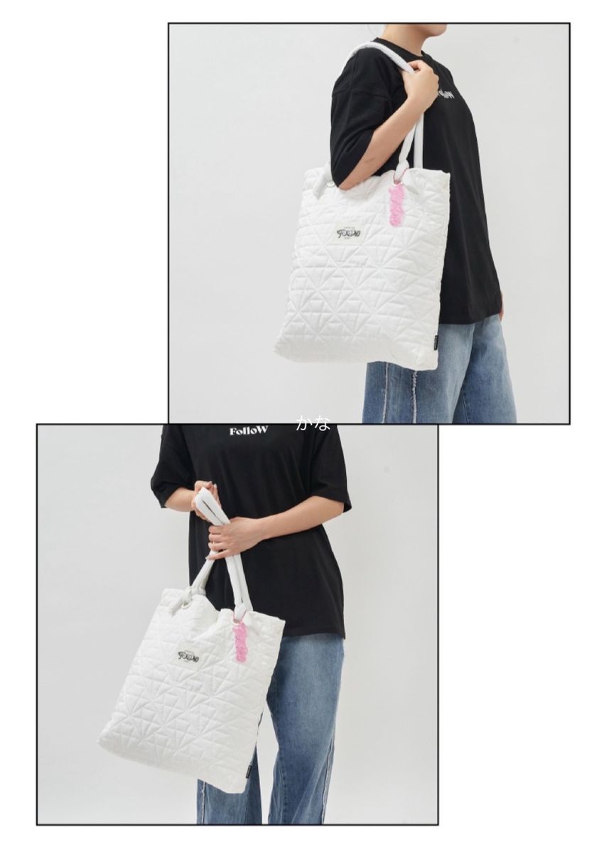 セブチ トートバッグ FOLLOW ホワイト 未開封 白 SEVENTEEN セブチ トートバッグ FOLLOW ホワイト 未開封 白 SEVENTEEN