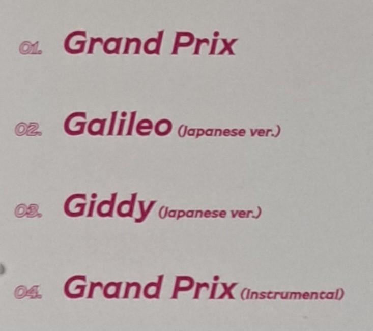 Kep1er マシロ FLY-HIGH 通常盤 CD ピクチャーレーベル 初回仕様 未再生 ケプラー Grand Prix Galileo Giddy Japanese ver. Mashiro 即決_画像4