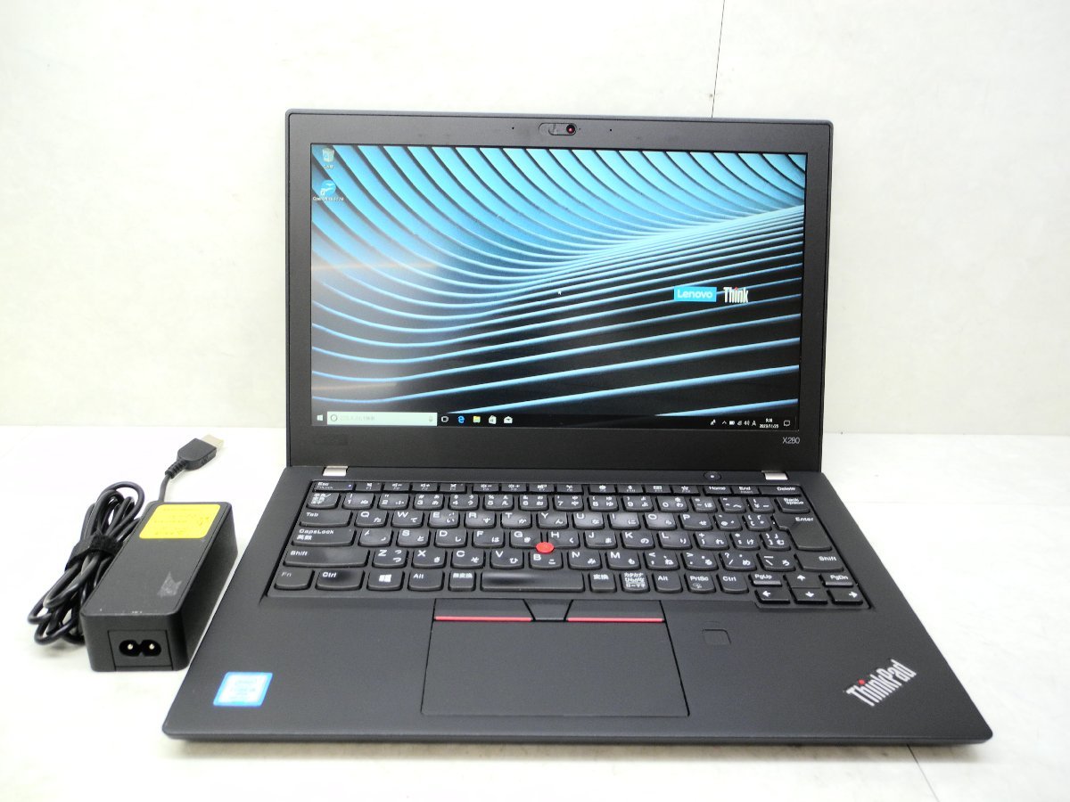 ☆第8世代☆高解像度☆Lenovo☆Thinkpad☆X280 20KE-S0PC00/Core i5 1.70GHz/8GB/SSD256GB/無線/カメラ/Office/Windows 10 DtoD領域☆1円_画像1