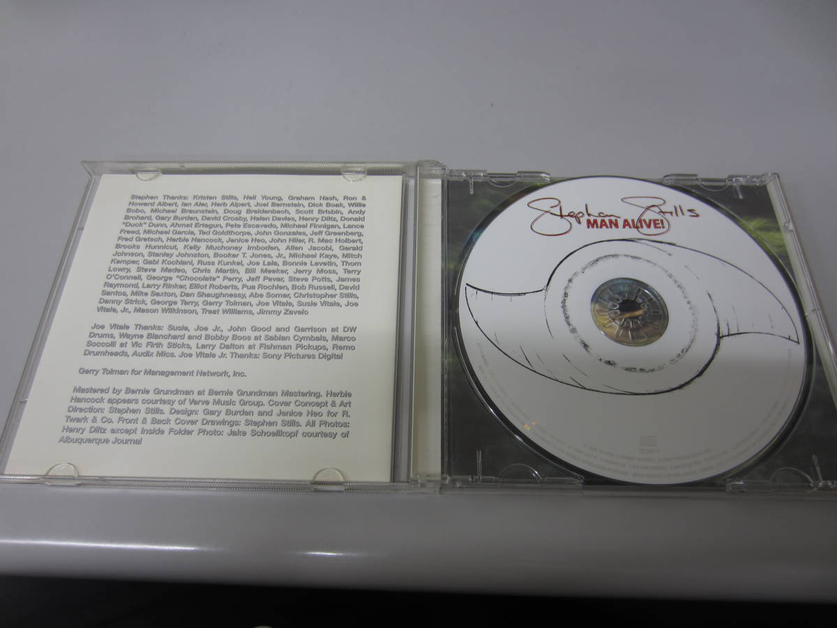 Stephen Stills/スティヴン・スティルス/Man Alive! UK盤CD ブルース・カントリー・フォーク Buffalo Springfield Manassas CSNY_画像2