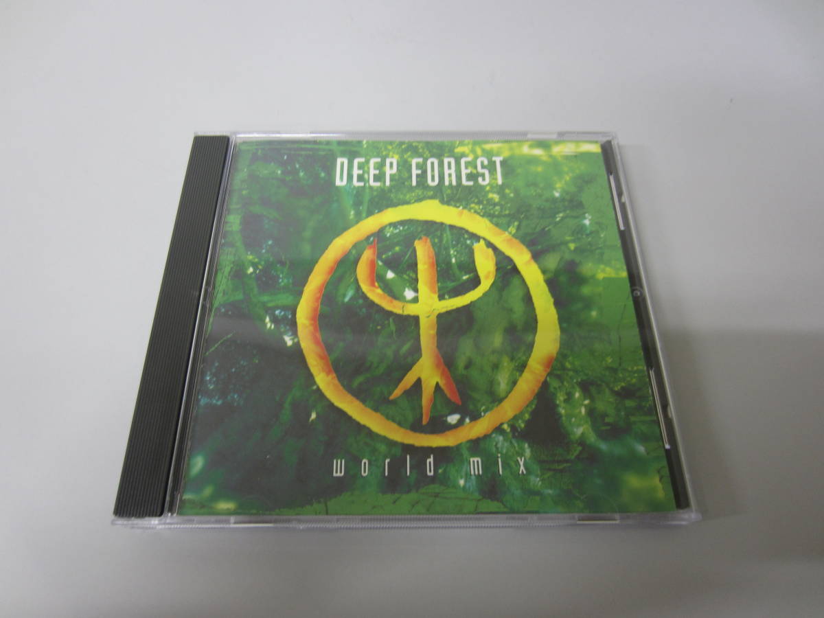 Deep Forest/World Mix 国内盤帯無CD アンビエント・ハウス・チルアウトダンスビート Michel Sanchez Eric Mouquet Dao Dezi_画像1