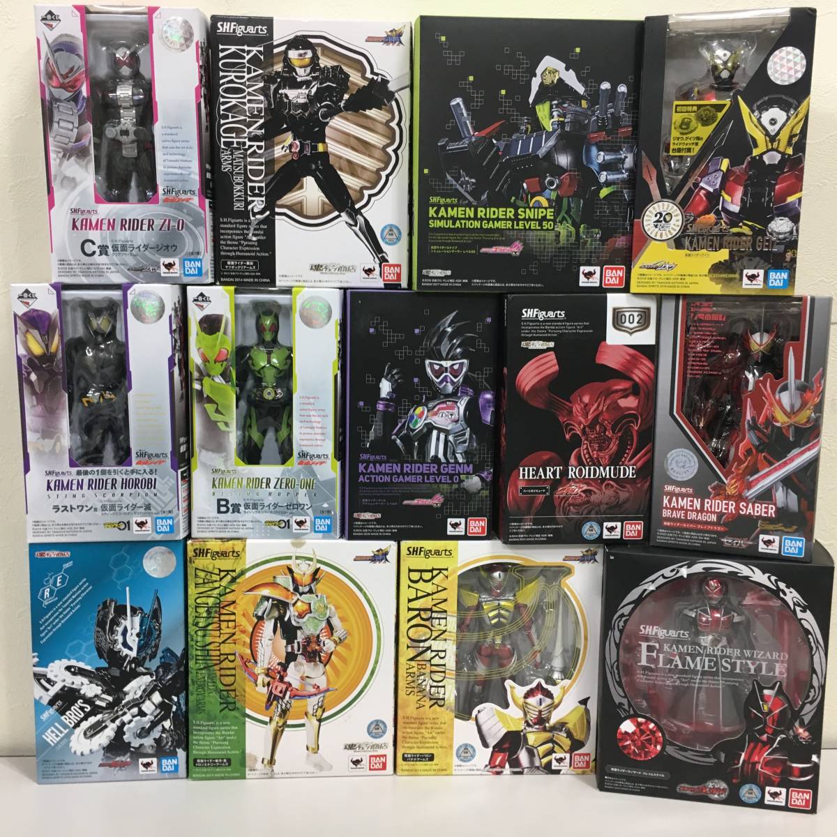 S.H.Figuarts 仮面ライダー まとめ売り 仮面ライダービルド ジオウ