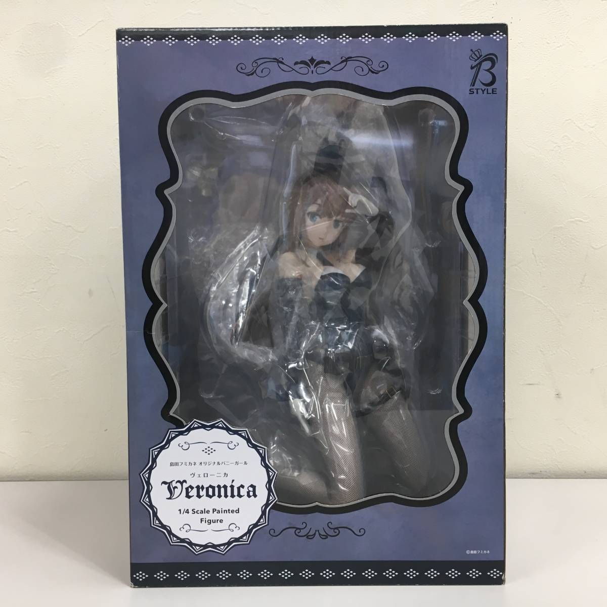 島田フミカネ オリジナルバニーガール ベローニカ Veronica 1/4スケール PVC製 塗装済み完成品 中古品_画像1