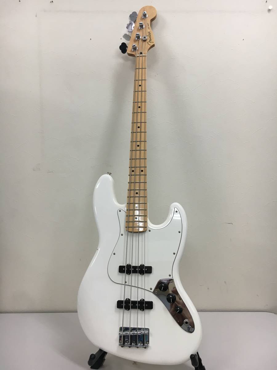 フェンダー Fender Player Jazz Bass PF Polar White エレキベース 中古現状販売品※ソフトケース付き_画像1