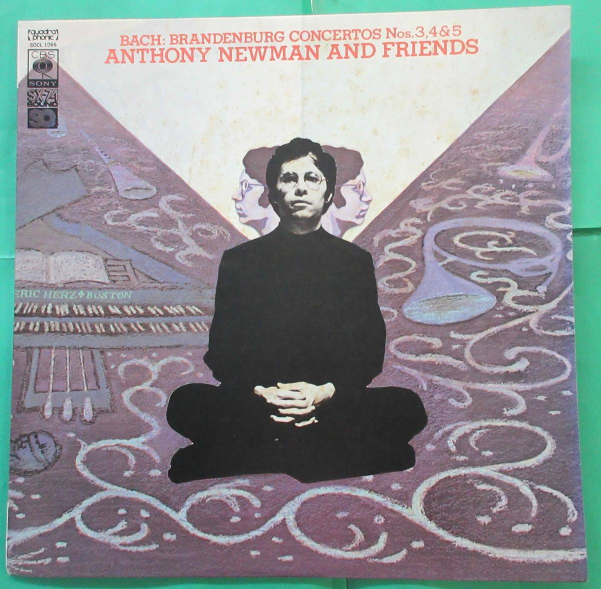 * record LP[ lyric card attaching ][ Anthony * Newman /ANTHONY NEWMAN AND FRIENDS/BACH:THE SIX BRANDENBURG CONCERTOS] /*L173