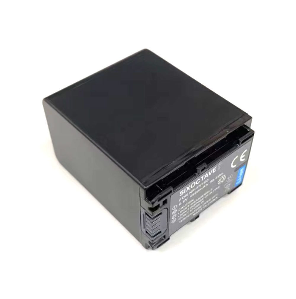 送料無料　NP-FV100　ソニー　互換バッテリー　1個と　互換充電器　1個　HDR-CX520V / HDR-CX550V / HDR-CX560V / HDR-CX590V / HDR-CX630V_画像3