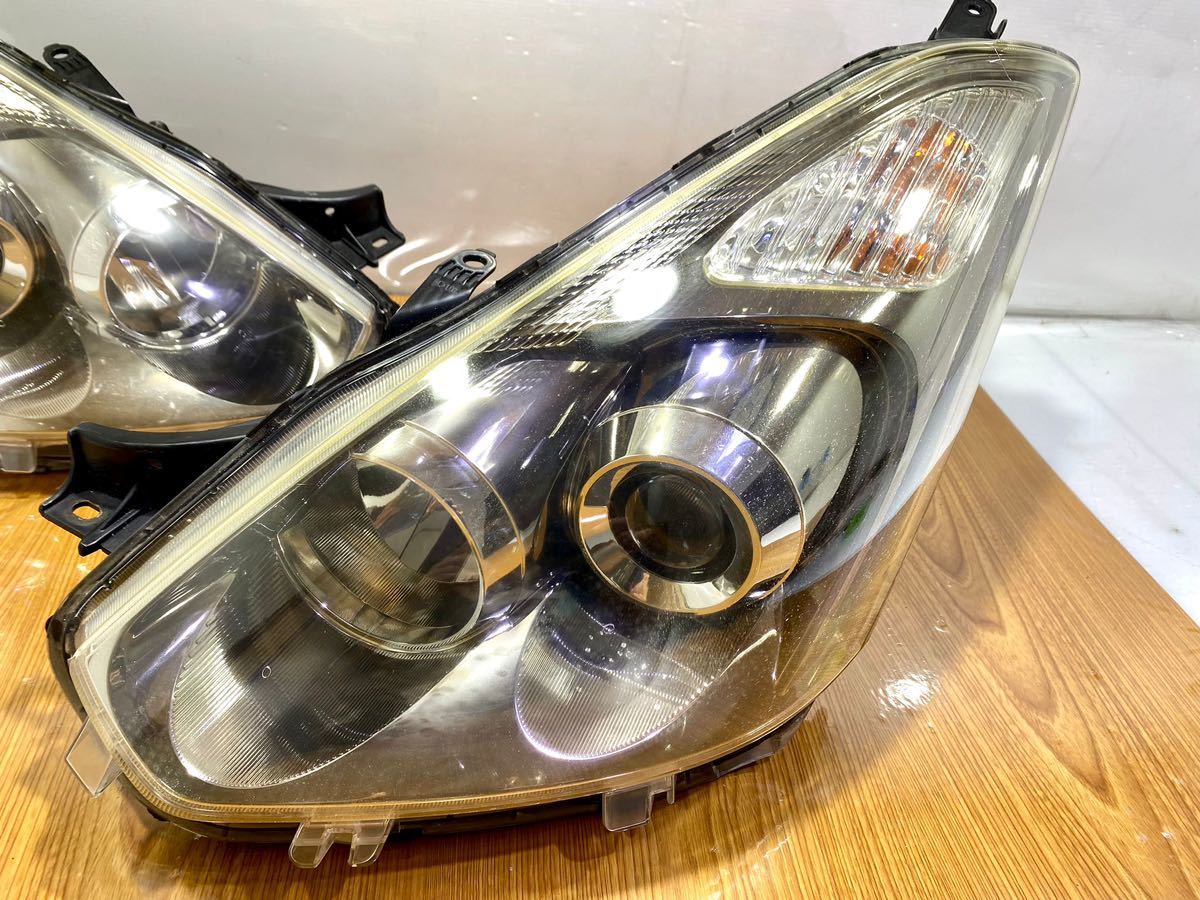 迅速 トヨタウィッシュ ZNE10G ZNE14G ANE10G ANE11W ANE14W 後期 ヘッドライト 左右 セット HID キセノンICHIKOH 68-13 c615_画像4