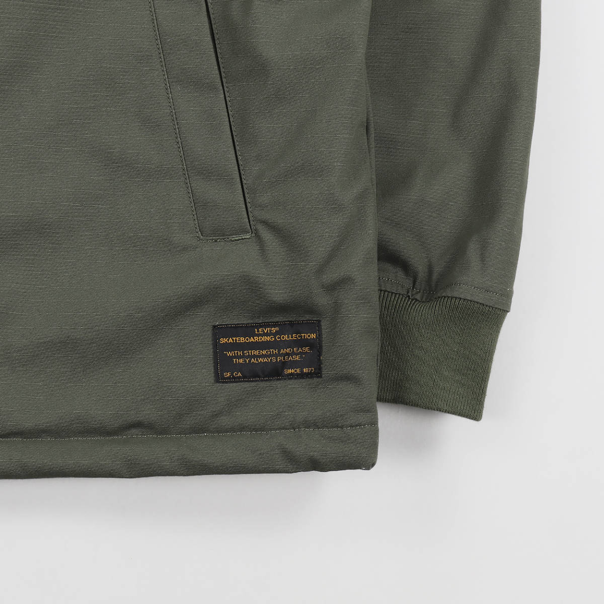 levi's skateboarding リーバイス パイル ジャケット M カーキ levi's skateboarding リーバイス パイル ジャケット M カーキ