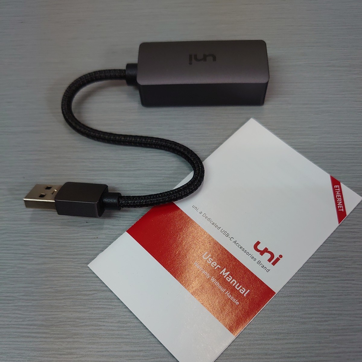 【未使用】USB C LAN 有線LANアダプター USB3.0 Giga【Switch/MacOS/Windows/Chrome OS/Linux対応】1000Mbps高速 uniaccessories no.1781_画像7