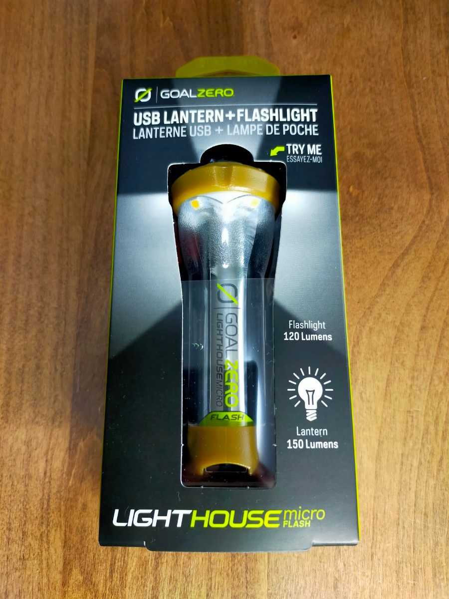 日本限定カラー GOAL ZERO Lighthouse Micro Flash ゴールゼロ カーキ 日本限定カラー GOAL ZERO Lighthouse Micro Flash ゴールゼロ カーキ