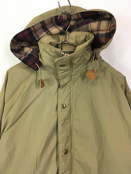 古着 70-80s USA製 WoolRich チェック ウール ライナー アウトドア マウンテン パーカー マウンパ L_画像2