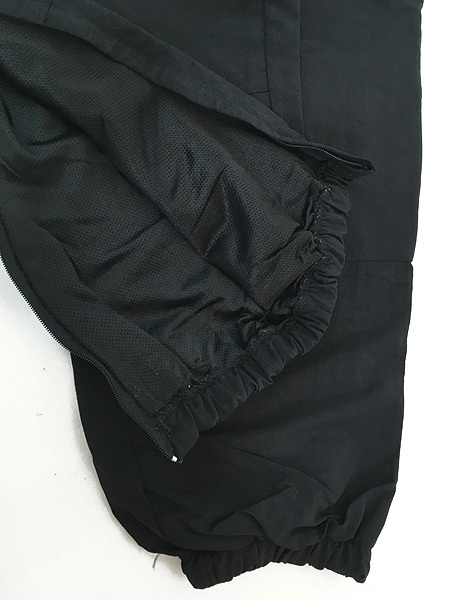  old clothes 90s the US armed forces US ARMY military IPFU nylon training pants all black XL-R