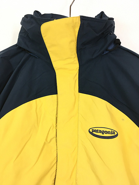 古着 00s Patagonia オーバルロゴ バイカラー 2way GORE-TEX ゴアテックス ジャケット L 古着_画像2