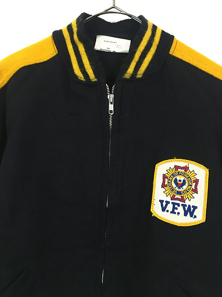 古着 80s USA製 V.F.W. Veterans of Foreign Wars 2トーン 古着 80s USA製 V.F.W. Veterans of Foreign Wars 2トーン