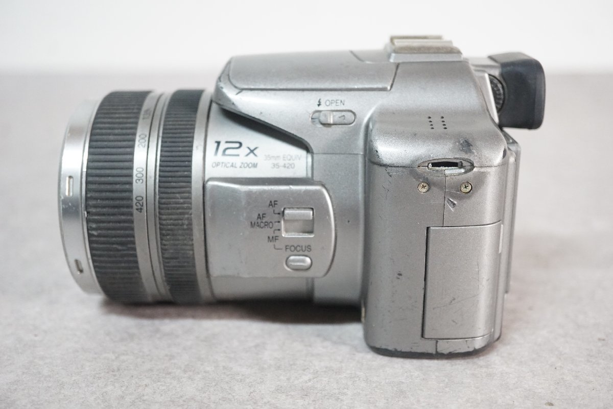 [QS][G562580] Panasonic パナソニック DMC-FZ50 LUMIX ルミックス デジタルカメラ バッテリー/チャージャー 付属_画像6