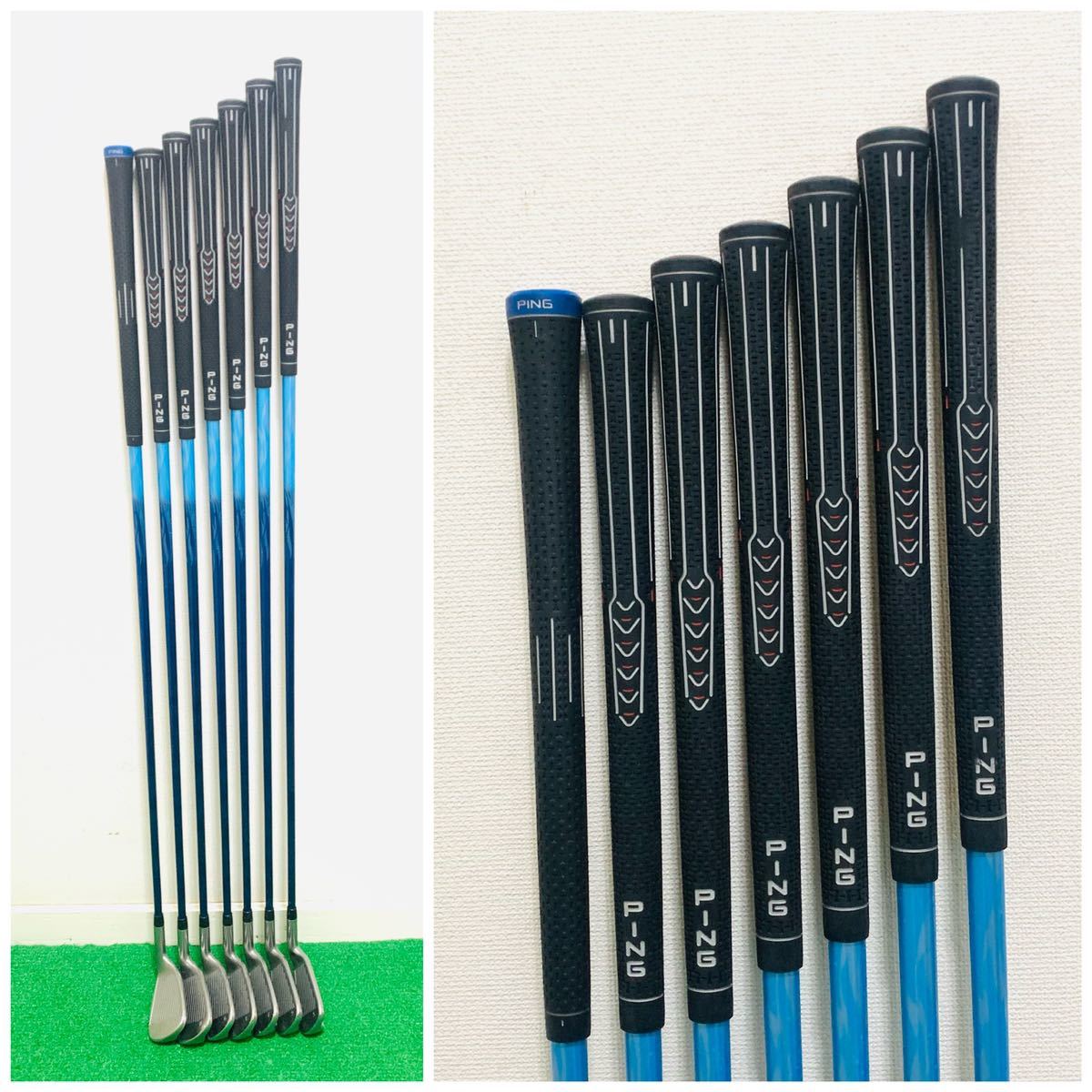 6009 PING G series レフティ 左利き ピン アイアン 7本セット 6009 PING G series レフティ 左利き ピン アイアン 7本セット