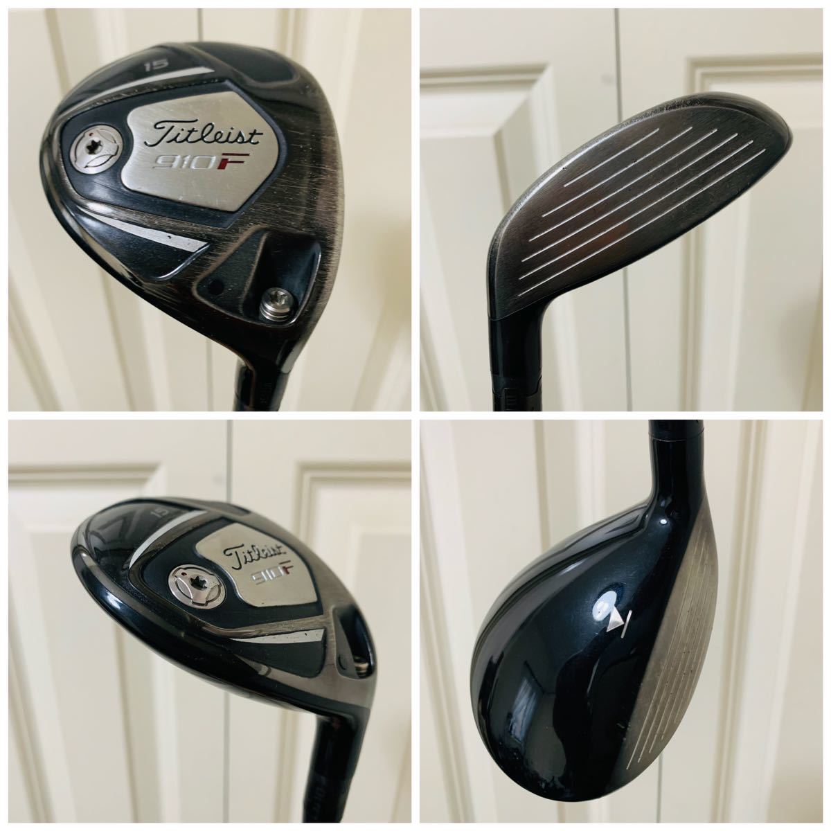 6021 Titleist タイトリスト　メンズ　右利き　ゴルフクラブフルセット　キャディバッグ ドライバー　ウッド　アイアン 910 CB712 _画像4