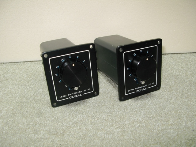 * CORAL AT-70 trance type attenuator *( pair )