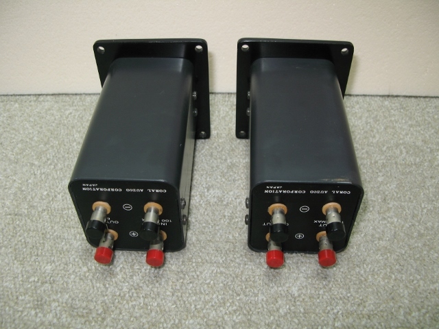* CORAL AT-70 trance type attenuator *( pair )