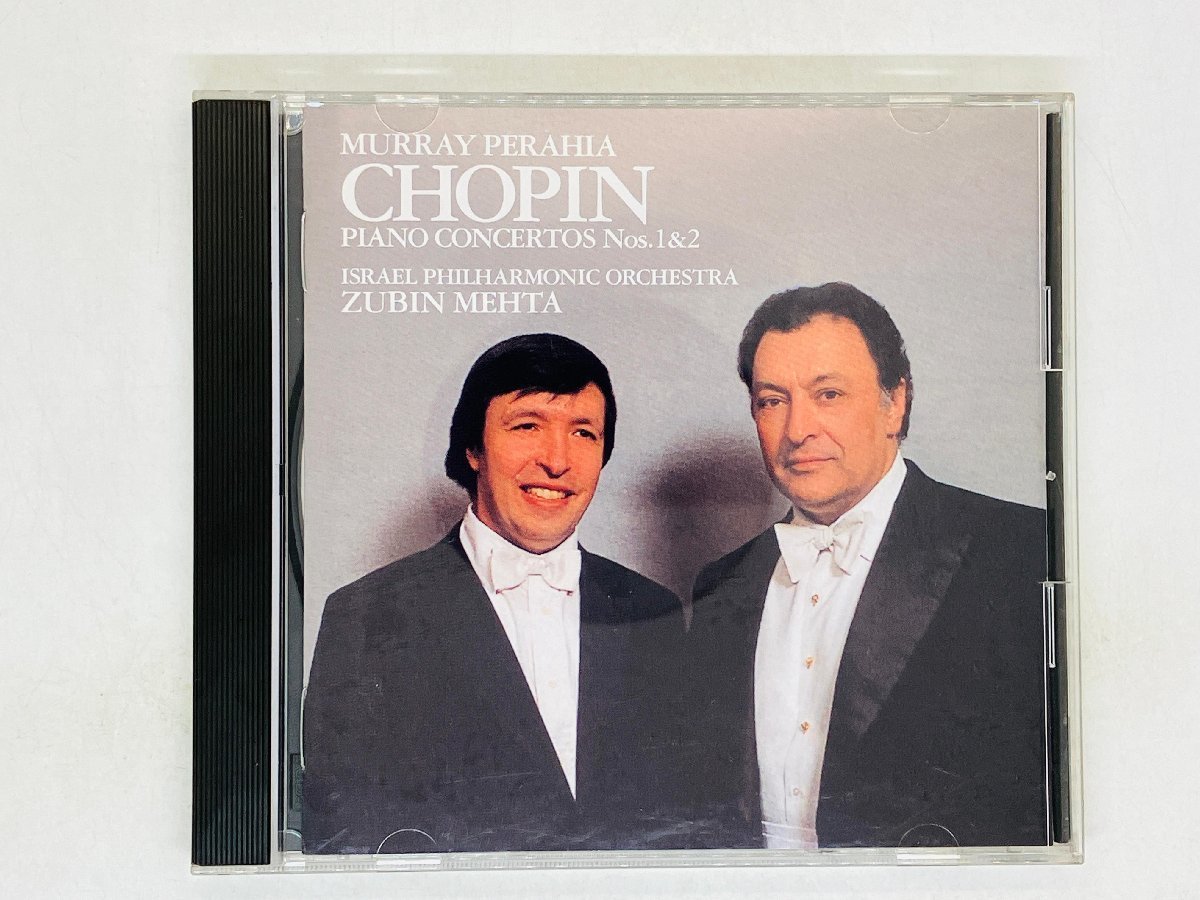 即決CD CHOPIN PIANO CONCERTOS PERAHIA ショパン ピアノ協奏曲第1番 & 第2番 マレイ・ペライア ピアノ / The CD Club Z14_画像1