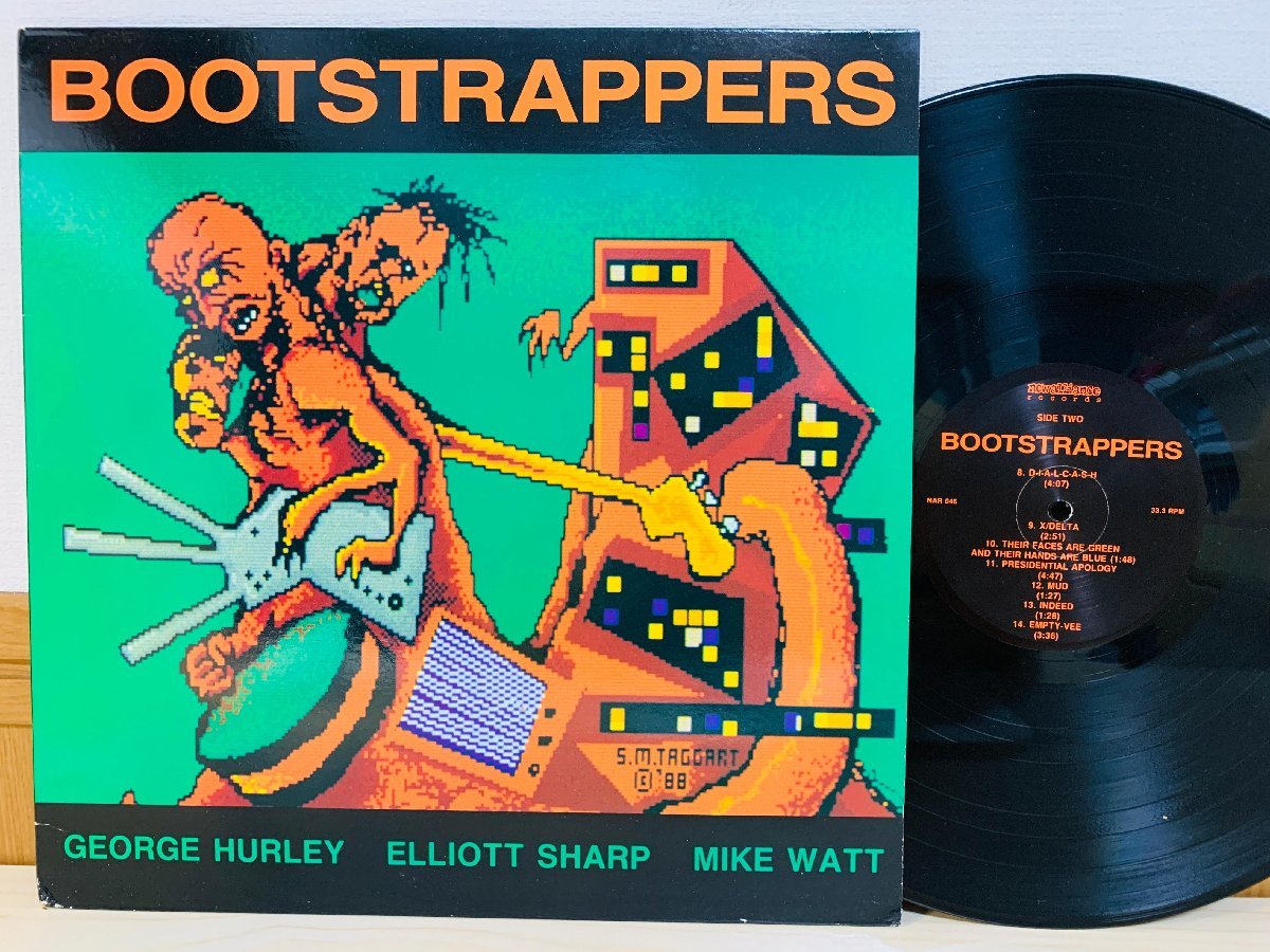 即決LP BOOTSTRAPPERS ブートストラッパーズ レコード NAR046 L21_画像1