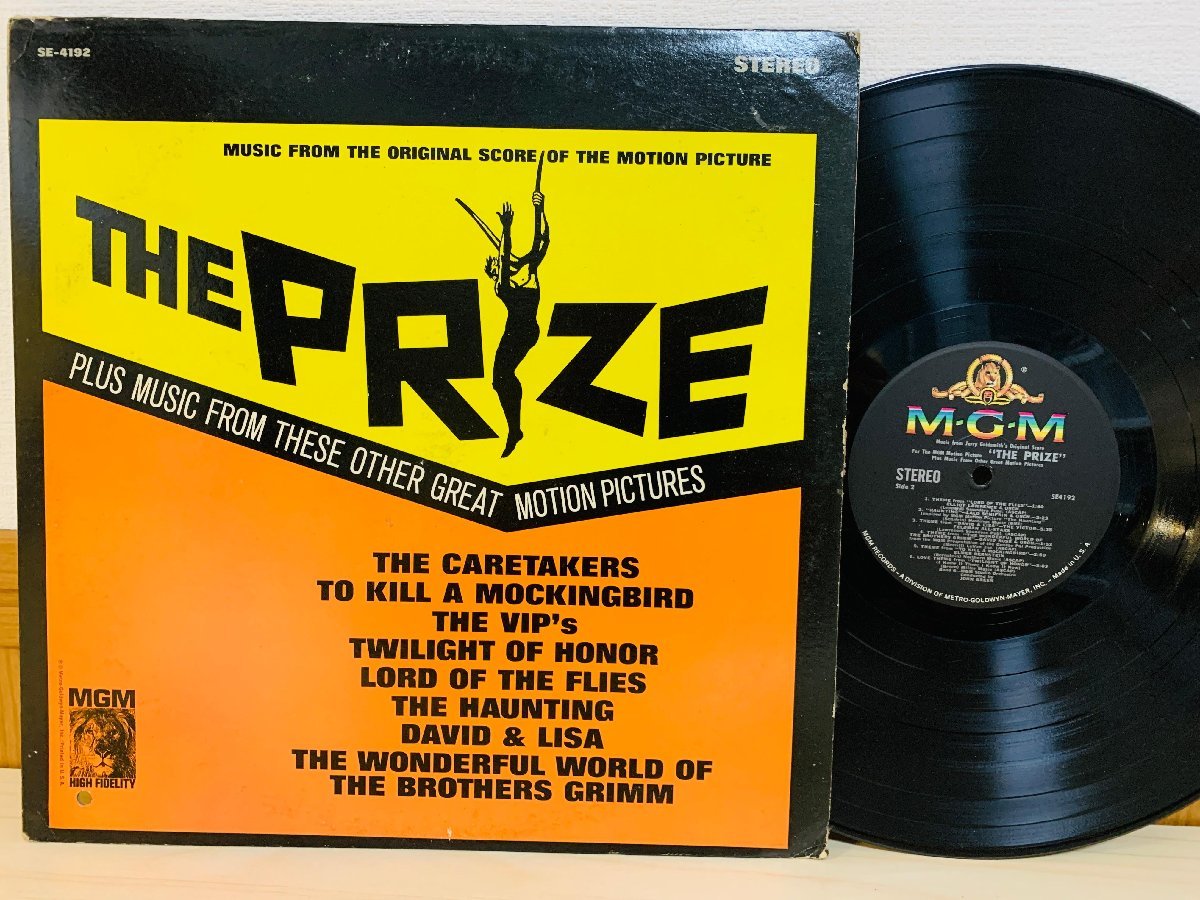 即決LP 米盤 ジェリー・ゴールドスミス The Prize Plus Music From These Other Great Motion Pictures レコード SE4192 L20_画像1