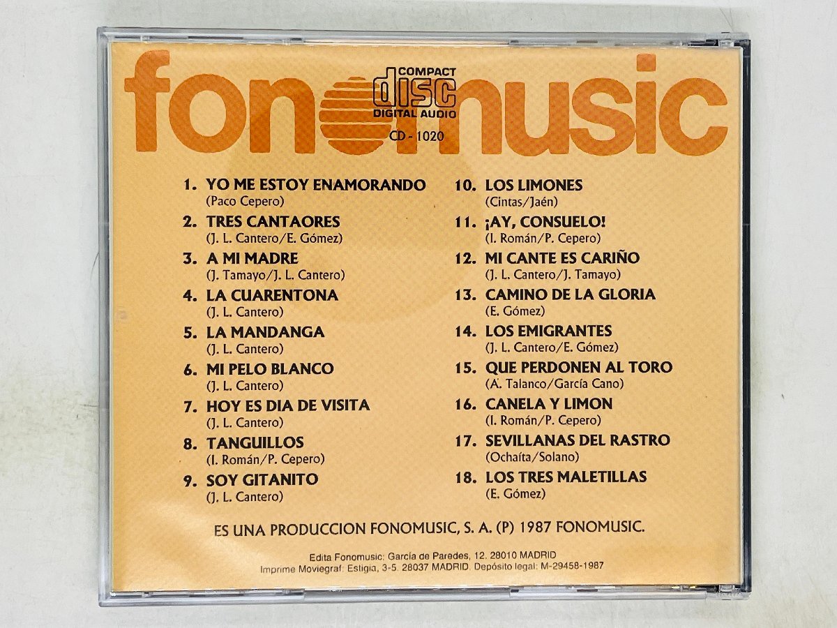 即決CD 仏盤 EL FARY / SUS GRANDES EXITOS / fonomusic / made in France フランス盤 W06_画像2