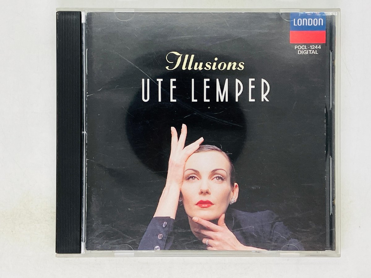 即決CD ウテ・レンパー バラ色の人生 ピアフ＆ディートリッヒに捧ぐ / UTE LEMPER POCL-1244 J01_画像1