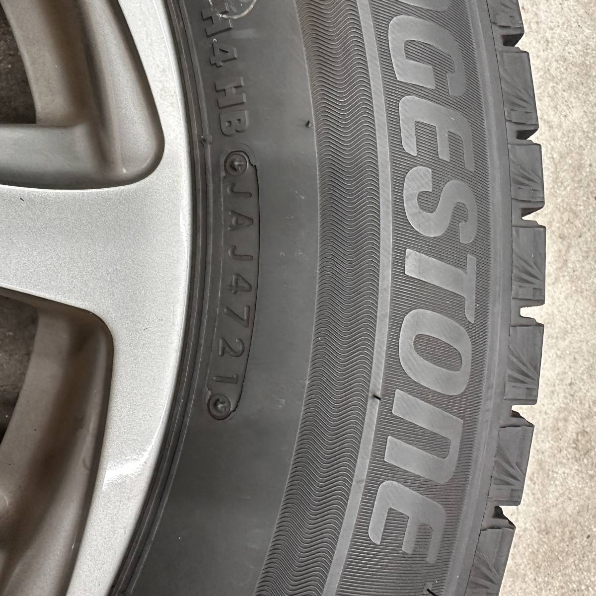 215/65R16 BRIDGESTONE BLIZZAK VRX3 BALMINUMバルミナ TR10 16×6.5J PCD 5x114.3 +39 スタッドレス 30系アルファード/ヴェルファイア_画像6