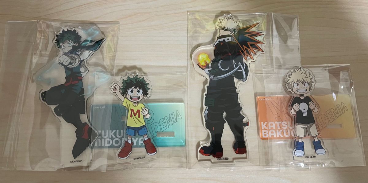 緑谷出久 爆豪勝己 アクリルスタンド animeJapan 幼少期 僕の 緑谷出久 爆豪勝己 アクリルスタンド animeJapan 幼少期 僕の