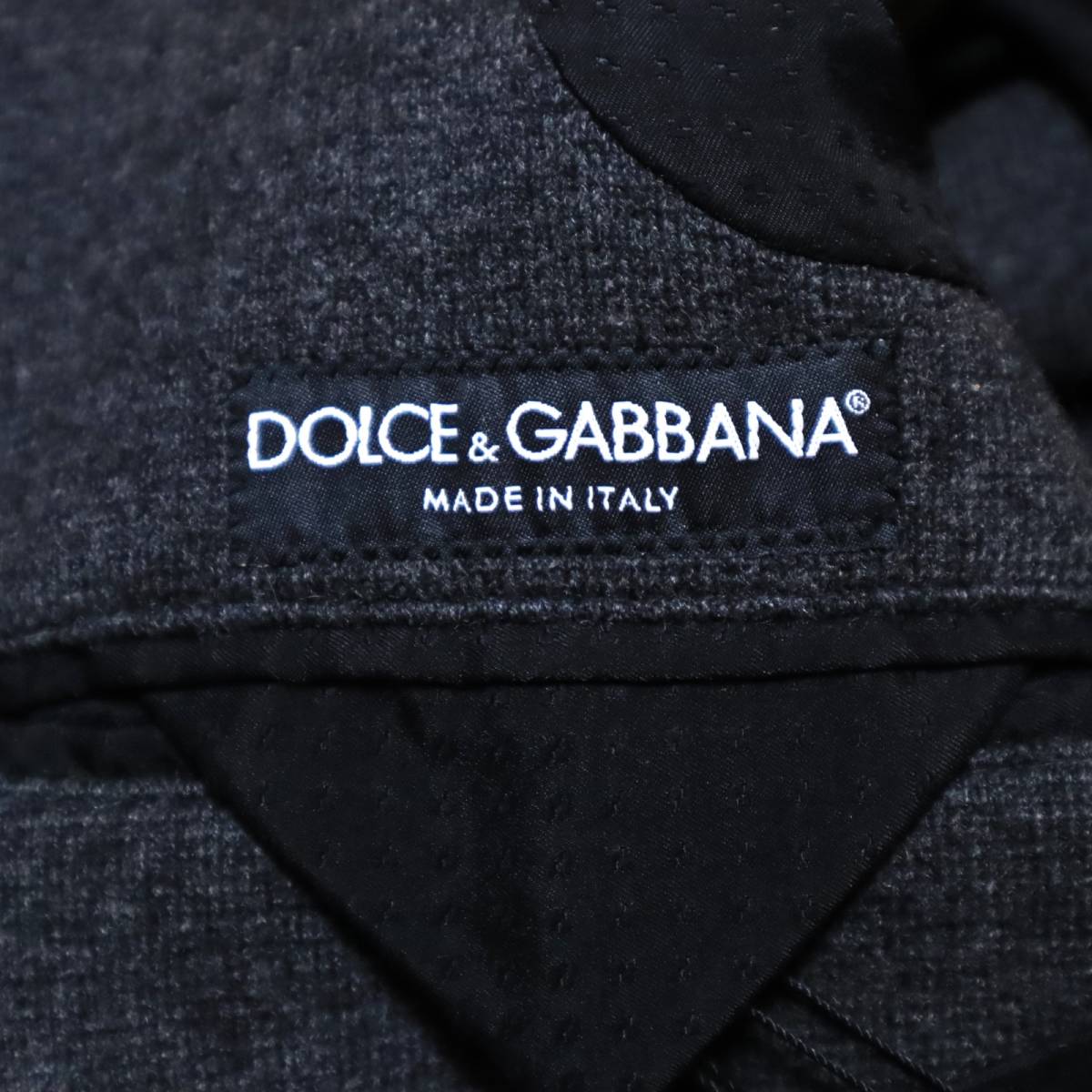  с биркой *61 десять тысяч иен [DOLCE&GABBANA/ Dolce & Gabbana ] Toro Toro. первоклассный кашемир 100% серый .. высшее . вязаный жакет 50