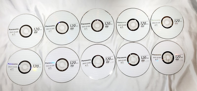 パナソニック DVD-RAM 10枚_画像2